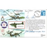 Battle of Britain aces Alan Deere, Alan Gear John Keatings and Avis Hearn MM signed 50thann BOB