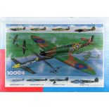 Battle of Britain 1000 piece jigsaw puzzle. Good Condition. All autographed items are genuine hand