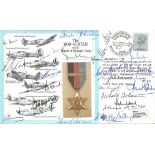 Multiple signed Battle of Britain Special Cover No. 1 for the Rosette in the Awards Series