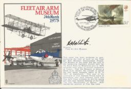 Director of Fleet Air Arm Museum signed RNSC19 cover commemorating the Fleet Air Arm Museum