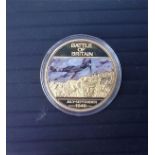 Battle of Britain limited edition coin 75th anniversary 1939-2014 issue number 06730. Good