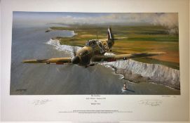 Philip E West The Guardians Battle of Britain Summer of 1940 18x27 Artists Proof 1/25 signed by