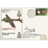 Royal Air Force Colerne 50th Anniversary of No2 Squadron RAF Regiment signed FDC date stamp 7th