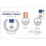 65th Anniversary of the George Cross 24th September 2005 signed FDC. Signed by Richard K. Pratt G.