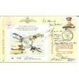 Battle of Britain Pilots multiple signed cover. JSF3c signed by Norman Patrick Watkins Hancock, Plus