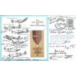 Multiple signed Battle of Britain Special Cover No. 2 for the Rosette in the Awards Series