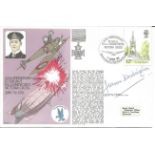 Mrs Jeanne Dodington signed RNSC, 3, 1 cover commemorating the 65th Anniversary of Flt Sub Lieut R A