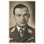 Oberst Oskar-Heinz Bar, Baer, KC, WW2 Luftwaffe, over 1000 combat missions, 220 victories, 13 of