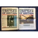 Battle of Britain The Sunday Telegraph Battle Of Britain Supplement Parts 1 &2 16 17 June 1990. Good