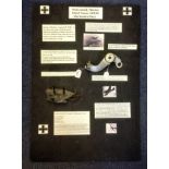 Battle of Britain relic The Hardest Day Thorney / Fishbourne Stuka 18/8/40 the board includes a