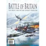 Battle of Britain softback book titled The Fight for the Sky Seventy Years On 98 pages looking