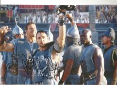 Ralf Noller signed 12 x 8 inch superb colour photo from Gladiator. All autographs are genuine hand