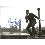 James Bond George Lazenby signed superb 12 x 8 inch b/w photo. All autographs are genuine hand