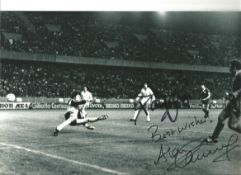 Alan Kennedy Liverpool Signed 12 x 8 inch football colour photo. . All autographs are genuine hand
