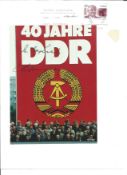Politics Mikhail Gorbachev signed 7 x 5 inch DDR 40th ann photocard. All autographs are genuine hand
