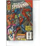 Stan Lee signed Web of Spiderman Marvel comic inscribed With great power comes much