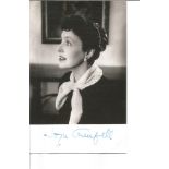 Joyce Grenfell signed vintage 6 x 4 inch b/w portrait photo. All autographs are genuine hand