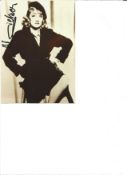 Marlene Dietrich signed 7 x 5 inch b/w photo. All autographs are genuine hand signed and come with a
