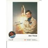 Astronauts collection of six 10 x 8 colour photos signed by Canadian astronauts Bob Thirsk, Ken