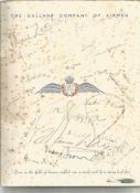 1941 RAF benevolent fund programme signed on front by lots of singers involved including Vivian