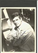 Rock Hudson signed 10 x 8 inch b/w portrait photo. All autographs are genuine hand signed and come