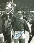 Ray Wilson 66 Everton Signed 10 x 8 inch football photo. . All autographs are genuine hand signed