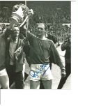 Ray Wilson 66 Everton Signed 10 x 8 inch football photo. . All autographs are genuine hand signed