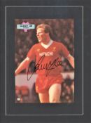Sammy Lee signed 16x12 mounted colour magazine photo pictured in action for Liverpool. Samuel Lee (