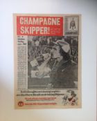 Phil Thompson signed 20x16 mounted Liverpool Echo newspaper page from May 1979. Philip Bernard