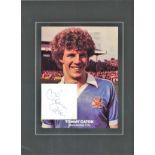 Tommy Caton 16x12 overall mounted signature piece includes signed album page and colour magazine