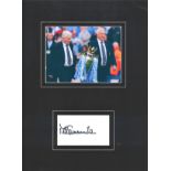 Mike Summerbee 16x12 overall mounted signature piece includes signed album page and colour photo.