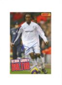 Ricardo Gardner signed 16x12 overall mounted colour magazine photo pictured playing for Bolton