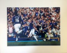 Andy Johnson signed 20x16 mounted colour photo pictured while playing for Everton. Andrew Johnson (