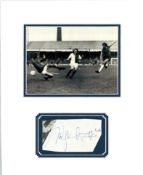 Frank Worthington 13x11 mounted signature piece includes signed album page cutting and a black and
