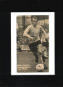 Ron Davies signed 16x12 overall mounted black and white magazine photo. Ronald Tudor Davies (25