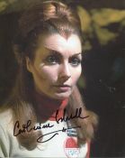 Space 1999 science fiction TV series photo signed by actress Catherine Schell. Good Condition. All