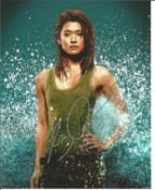 Blowout Sale! Grace Park super sexy hand signed 10x8 photo. This beautiful hand signed photo depicts