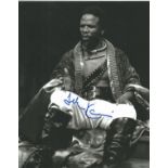 John Kani Actor Signed 8x10 Photo. Good Condition. All autographs are genuine hand signed and come