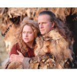 Highlander 8x10 photo from the first movie in the Highlander franchise signed by actress Beatie