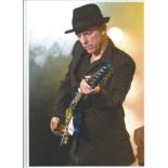 Stephen Dale Petit Guitarist Signed 8x12 Photo. Good Condition. All autographs are genuine hand