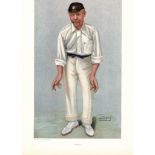 Bobby 5/6/1902, Subject Bobby Abel, Vanity Fair print, These prints were issued by the Vanity Fair