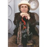 Sylvester McCoy Dr Who signed 10x6 colour photo Actor. Good Condition. All autographs are genuine