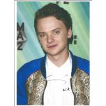 Conor Maynard Singer Signed 8x12 Photo. Good Condition. All autographs are genuine hand signed and