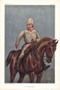 The Cavalry Division 12/7/1900, Subject Sir John French , Vanity Fair print, These prints were