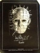 Blowout Sale! Hellraiser Doug Bradley signed large 16x12 photo. This beautiful hand-signed large