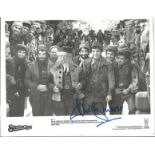 Dudley Moore (1935-2002) Hollywood Actor Signed 8x10 Santa Claus Promo Photo. Good Condition. All