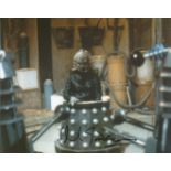 Doctor Who 8x10 photo signed by actor David Gooderson as Davros. Good Condition. All autographs