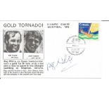 Olympic Yachting Gold Medal winner Reg White signed 1976 Montreal Games cover, where he was