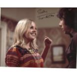 Man About the House 8x10 comedy series photo signed by actress Sally Thomsett. Good Condition. All