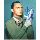 Frank Gorshin as the Riddler in Batman signed 10 x 8 inch colour photo. Good Condition. All